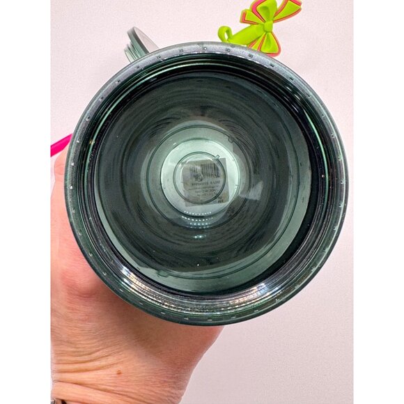 Starbucks 2023 Holiday Cold Cup Tumbler 24 Ounce Silicon Bow Straw Topper NWT - Picture 5 of 5